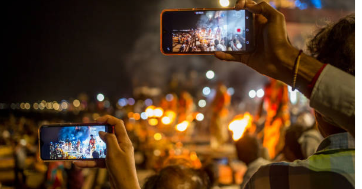 Live streaming of aarti