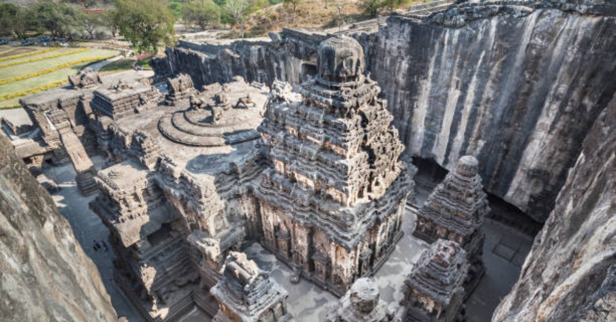 The amazing Kailash Temple , Ellora