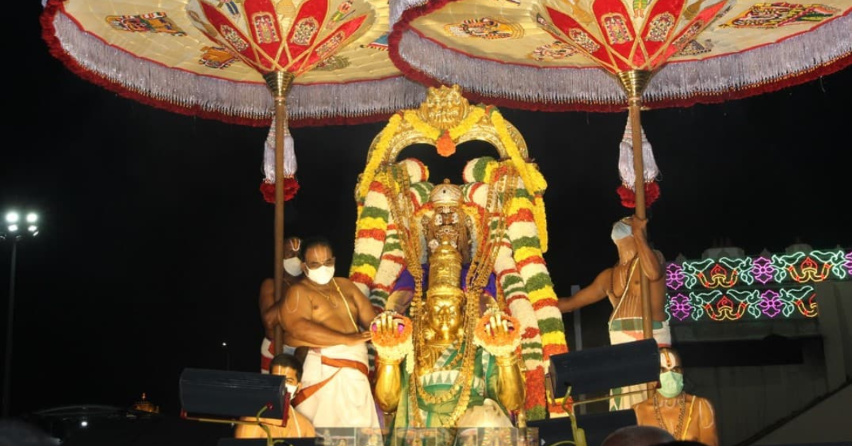 Garuda Seva – Sri Govindaraja Swamy Temple, Tirupati