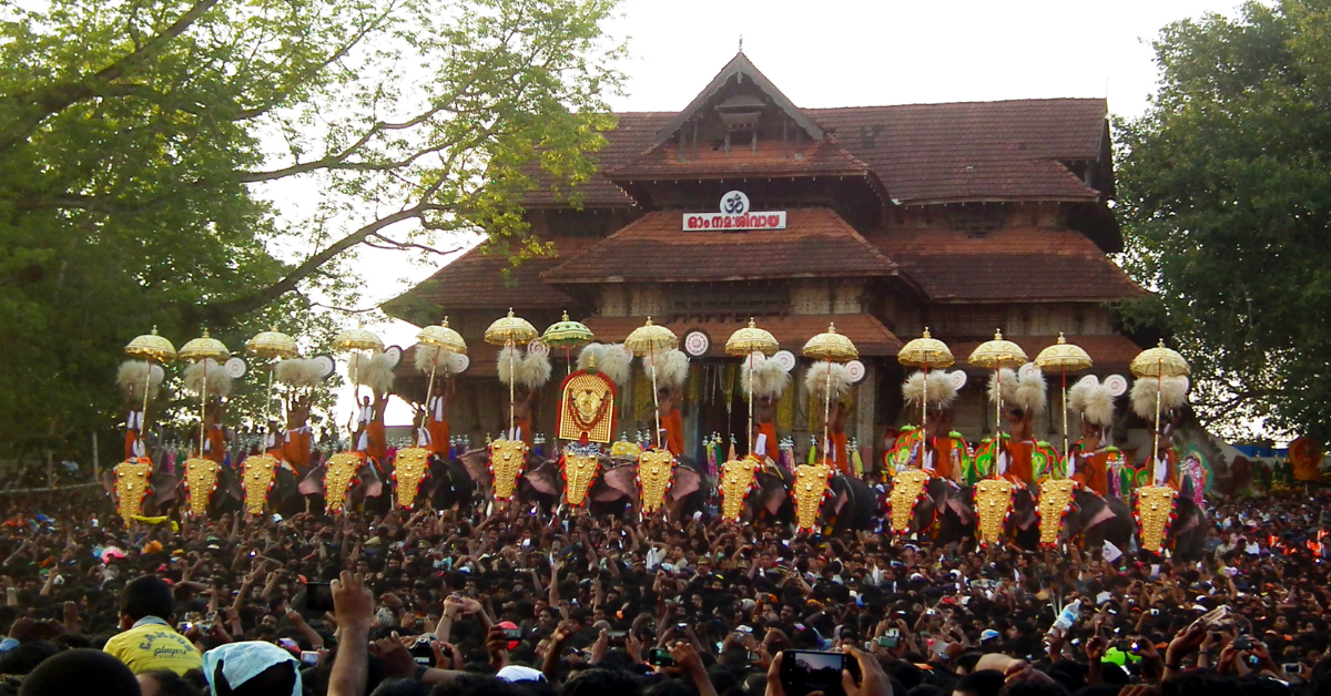 THISSUR POORAM FESTIVAL, Unique Temple Festivals