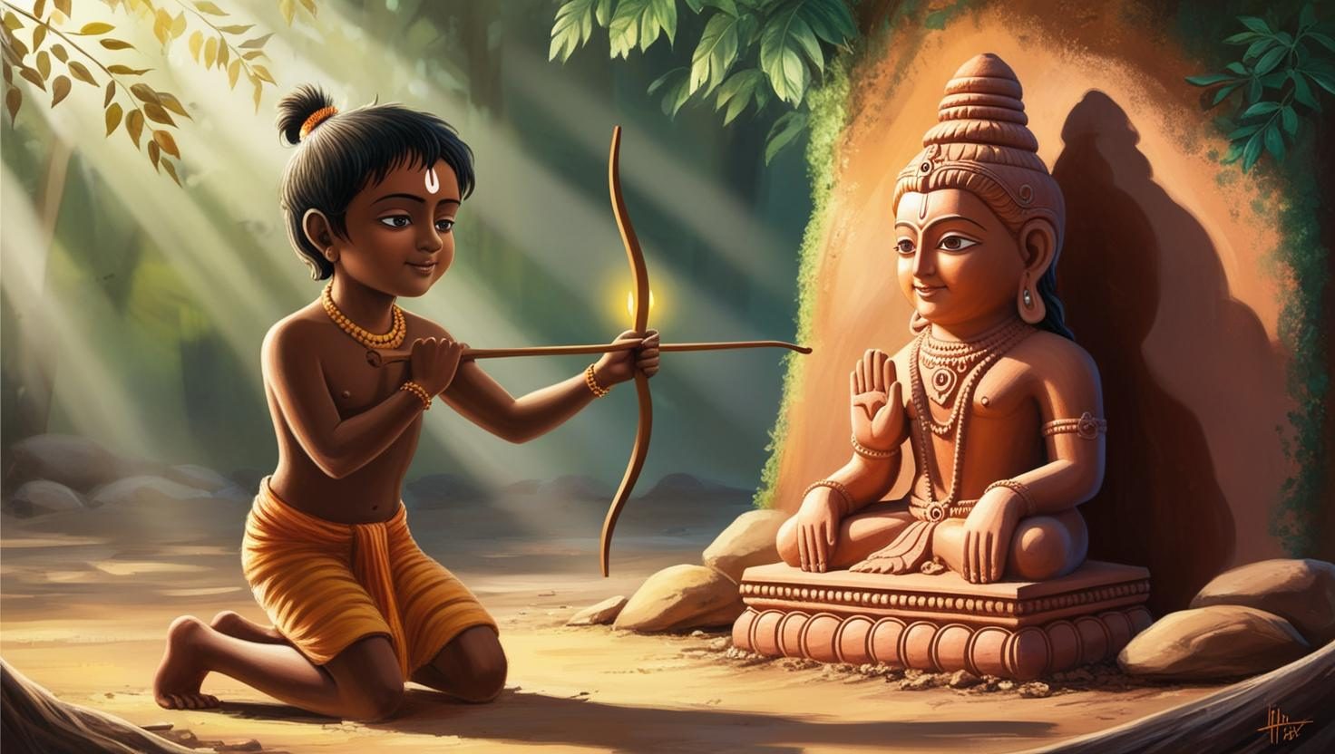 Ekalavya’s Guru Dakshina: A Lesson in True Devotion