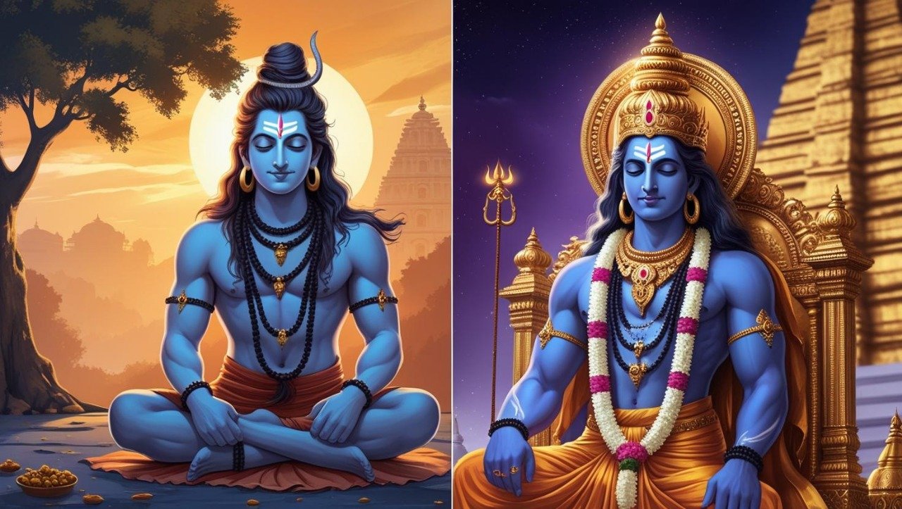 Shiva as Guru by Day, King by Night